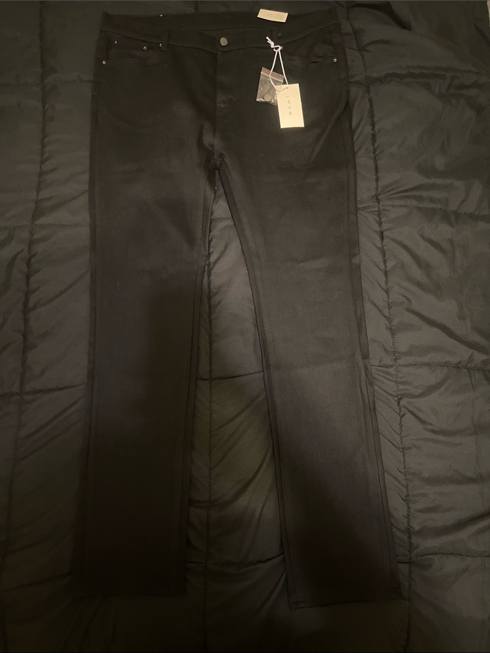 mnml x43 Skinny Denim Matte Black